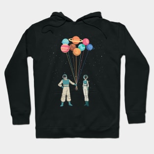 Planet Balloons Galaxy Just For You Hoodie